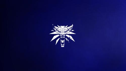 Witcher Minimal Blue