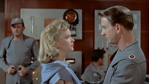 Forbidden Planet - Altaira and Commander Adams