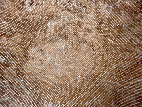 Photo I took of a brick vaulted ceiling