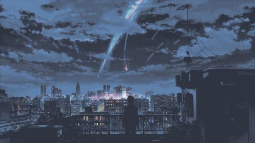 Night anime wallpaper