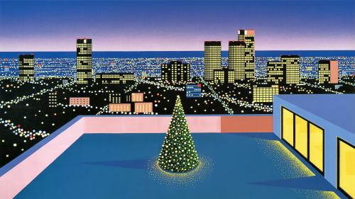 Downtown Sunset III by Hiroshi Nagai
