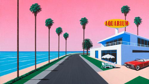 'Bronze - Aquarium' cover art by Hiroshi Nagai