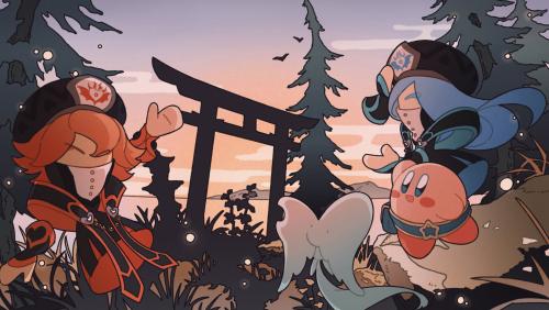 Kirby - 再 by @Glef_Rainus [