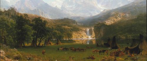 The Rocky Mountains, Lander's Peak - Albert Bierstadt
