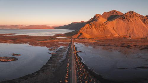 Vestrahorn Mountain Range