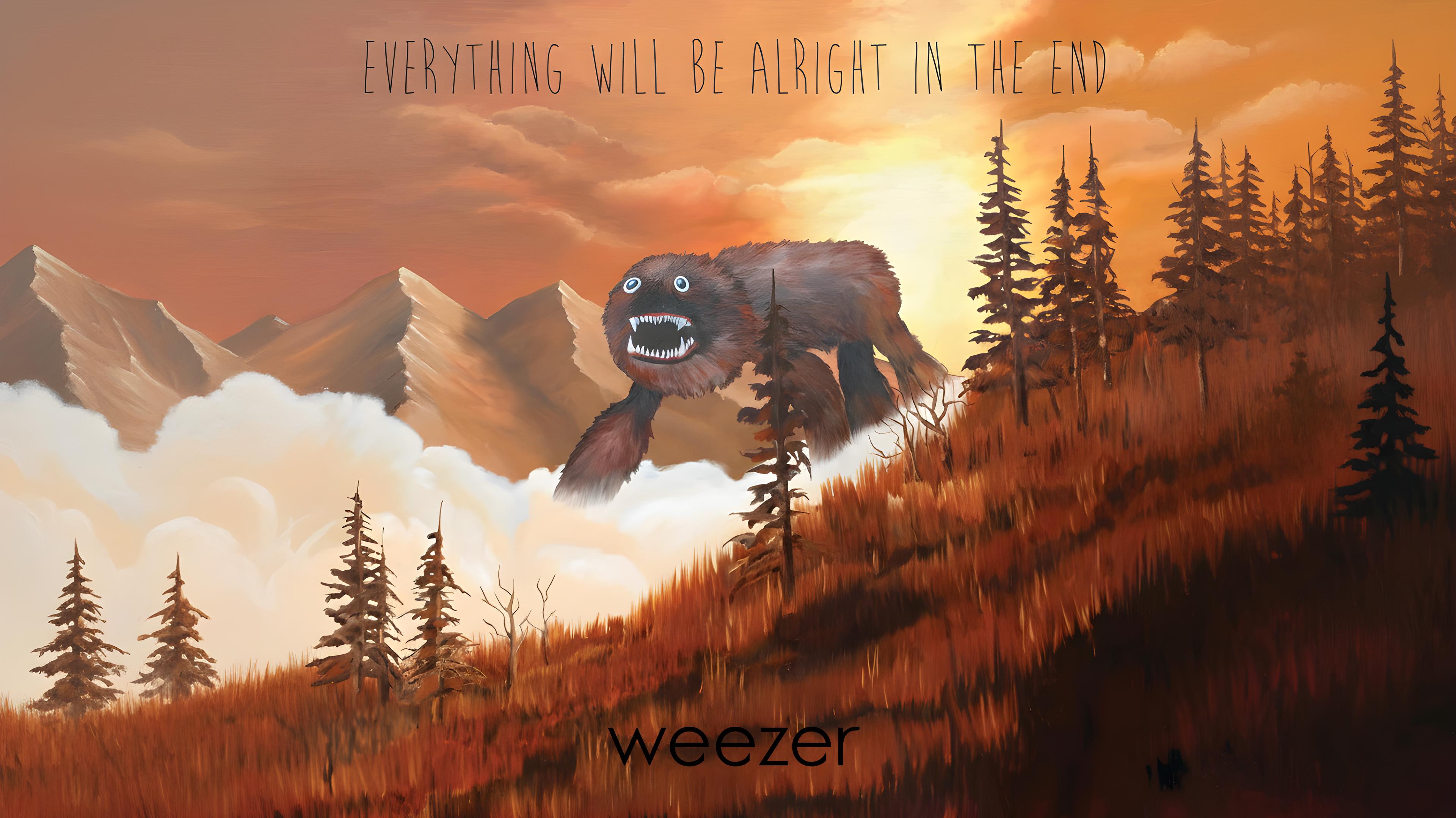 Weezer - Everything Will Be Alright in the End Smooch monster  assisted, polished in photoshop