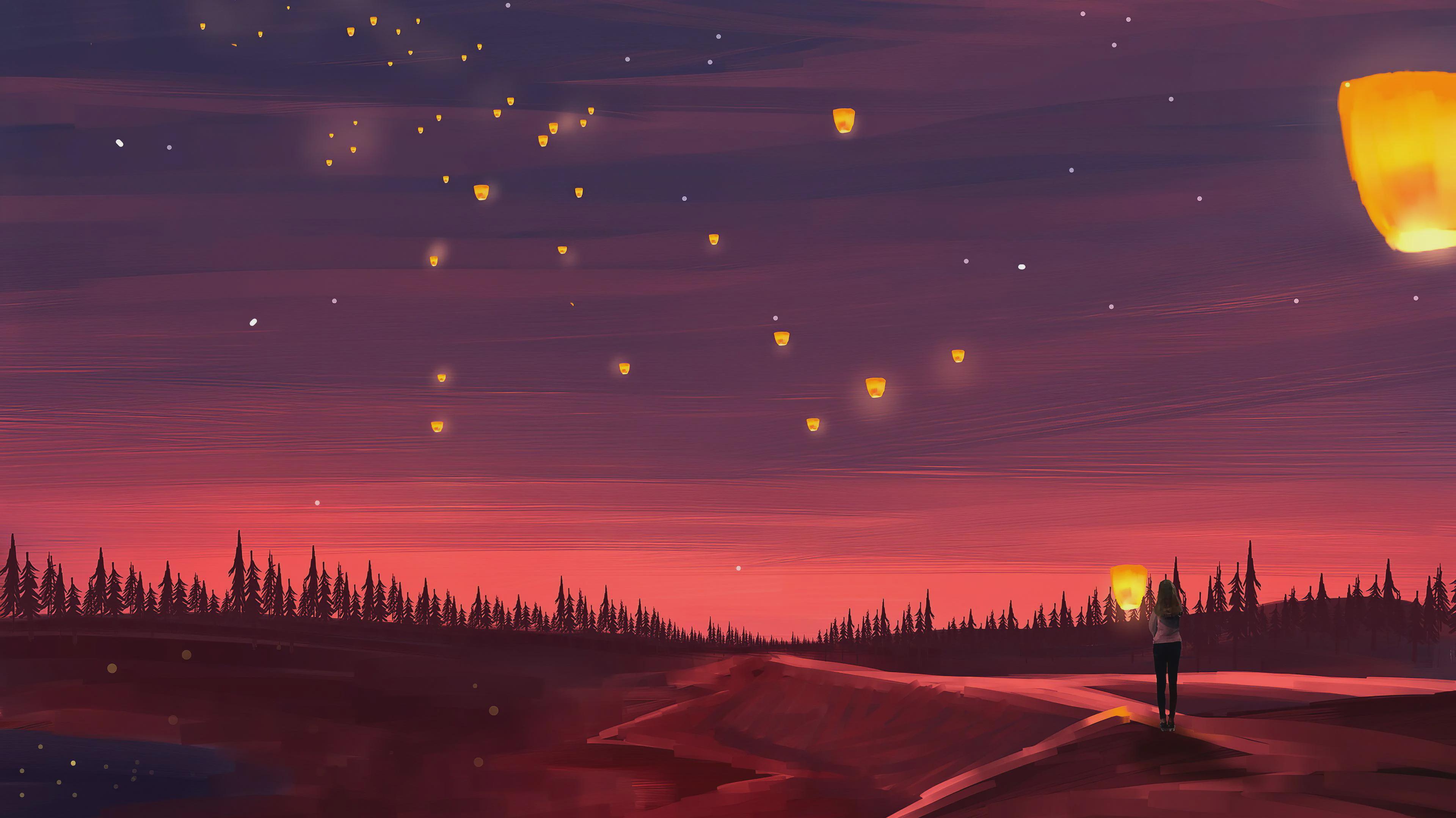 A sky full of wishes