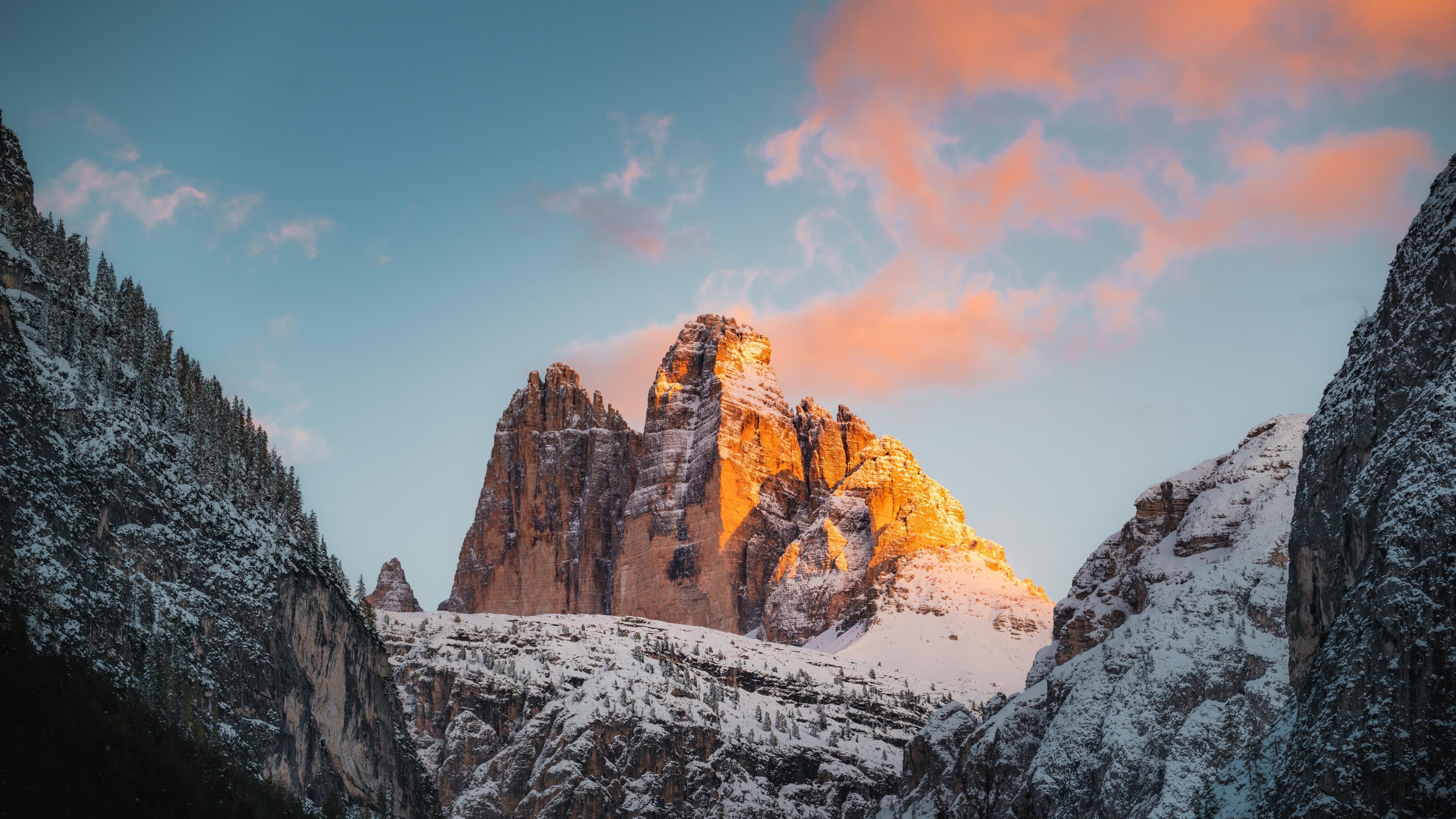 Golden Hour at Tre Cime di Lavaredo