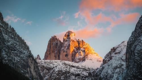 Golden Hour at Tre Cime di Lavaredo