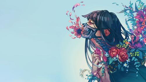 Abstract Girl wallpaper