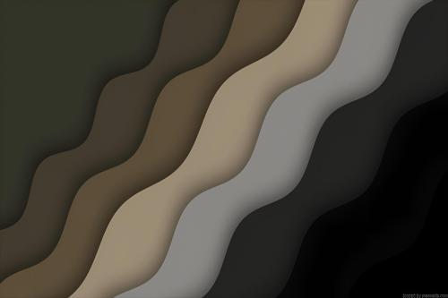 Waves Minimalistic Wallpaper