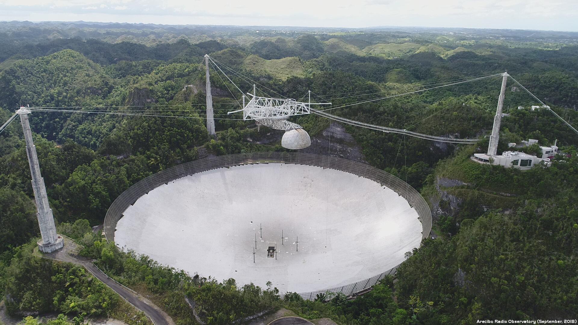 Arecibo Radio Observatory, September 2018