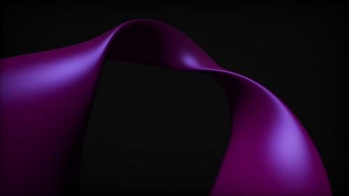 Purple After Dark Mobius Loop Twist
