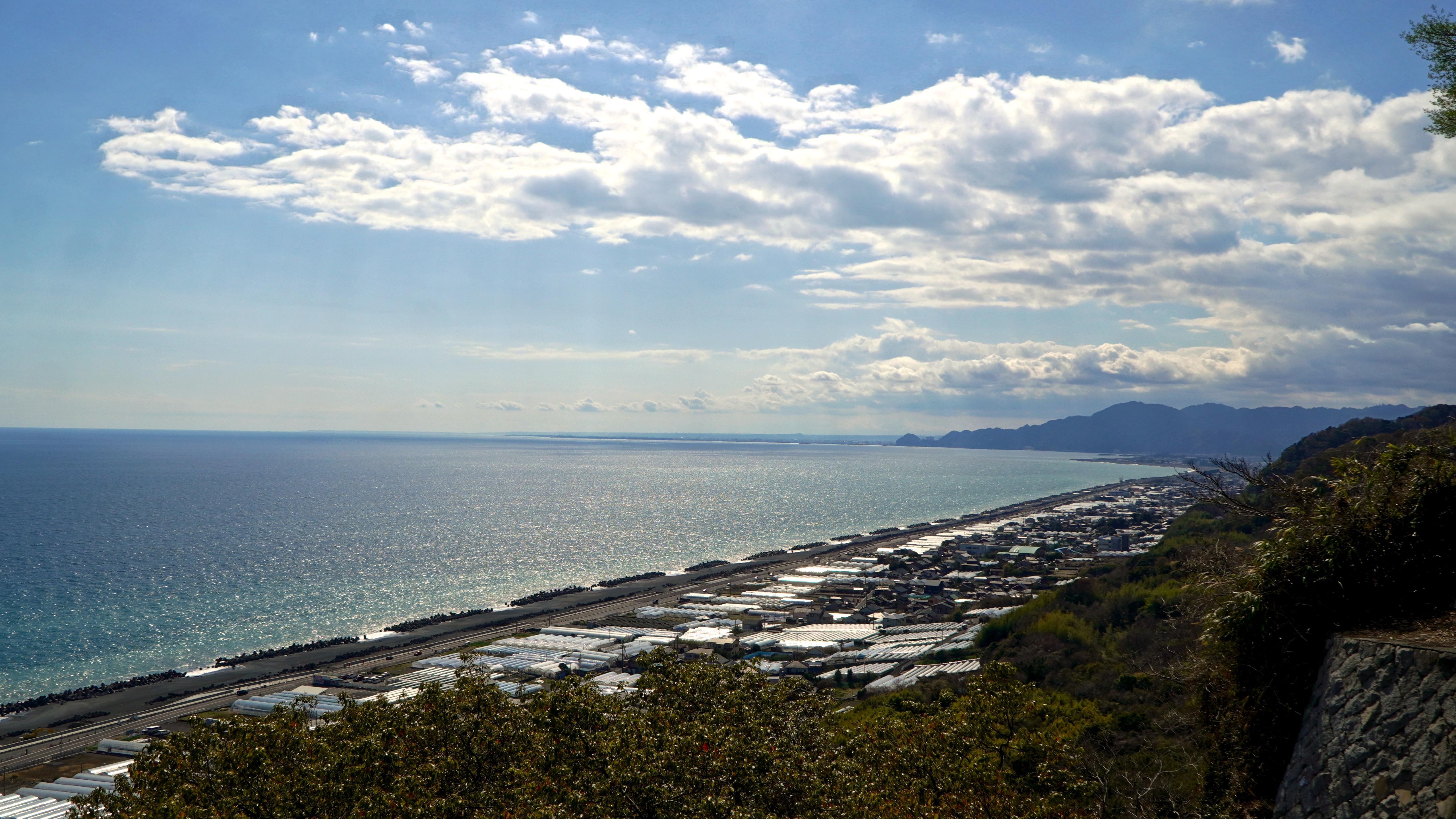 Shizuoka East coast from Kunozan