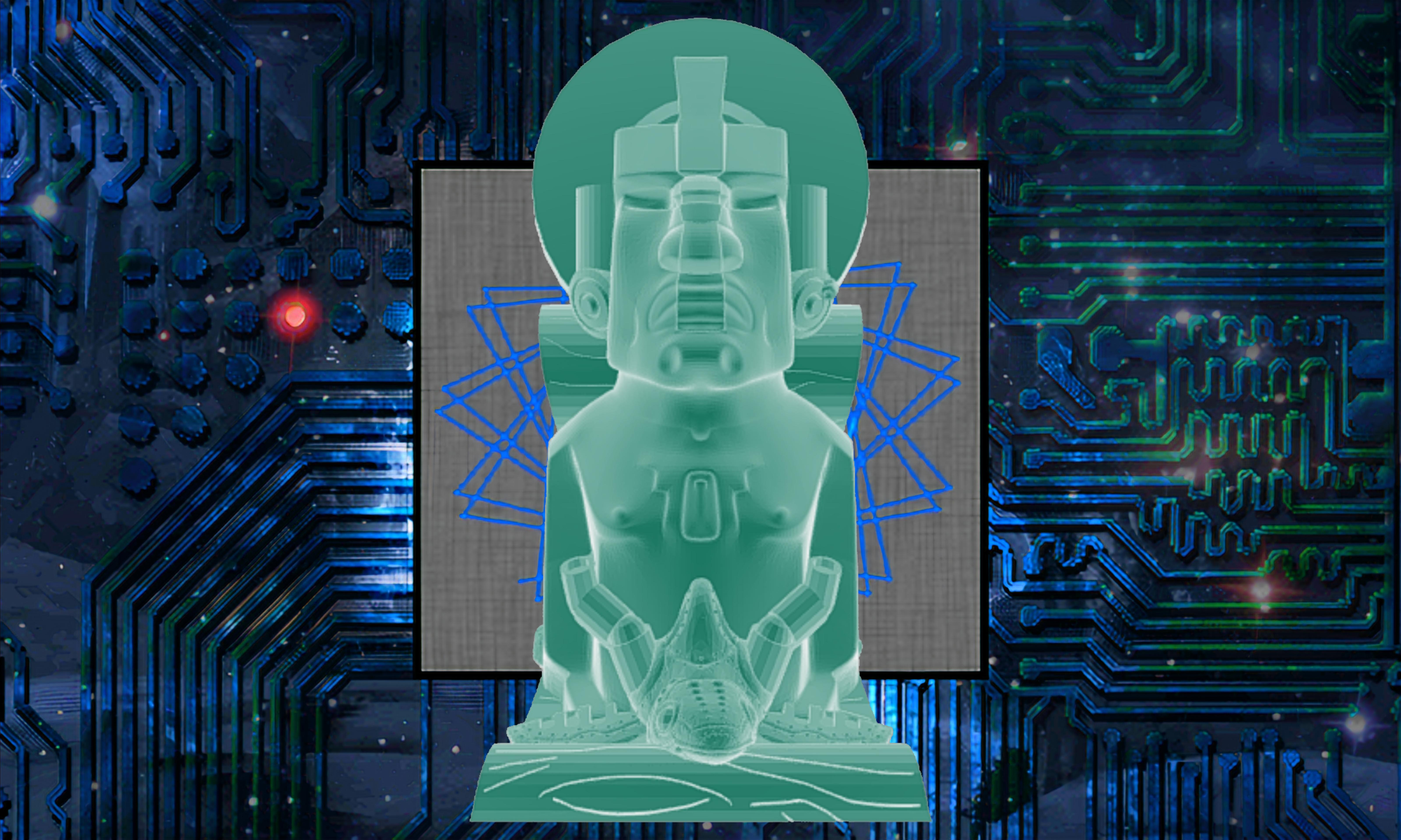 Ascended Galaxy Brain made ONLY from my assets