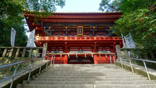 Entering Kunōzan Tōshōgū