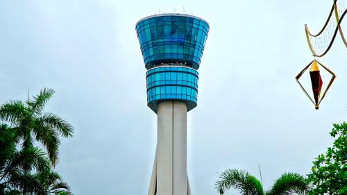 CSMIA T2 ATC looking over the airport