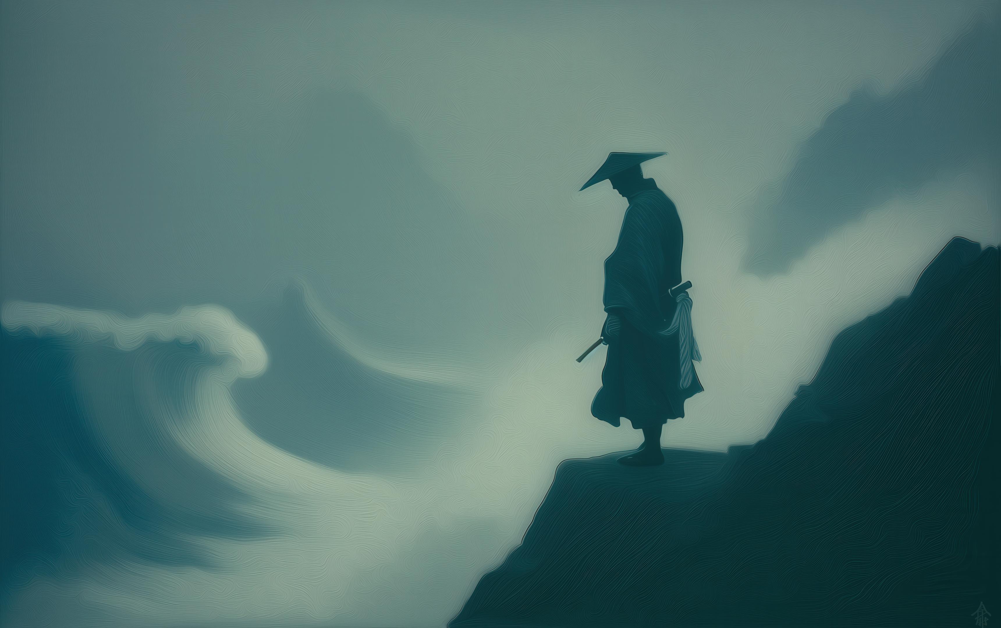 Praying before the battle