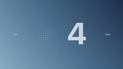 - Minimal calendar - link in comments to create your own.