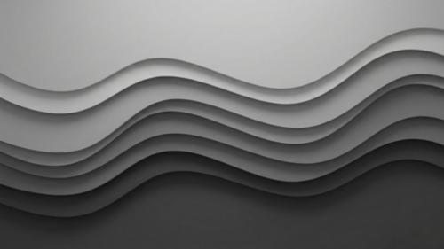 Modern Abstract Profondità: Waves