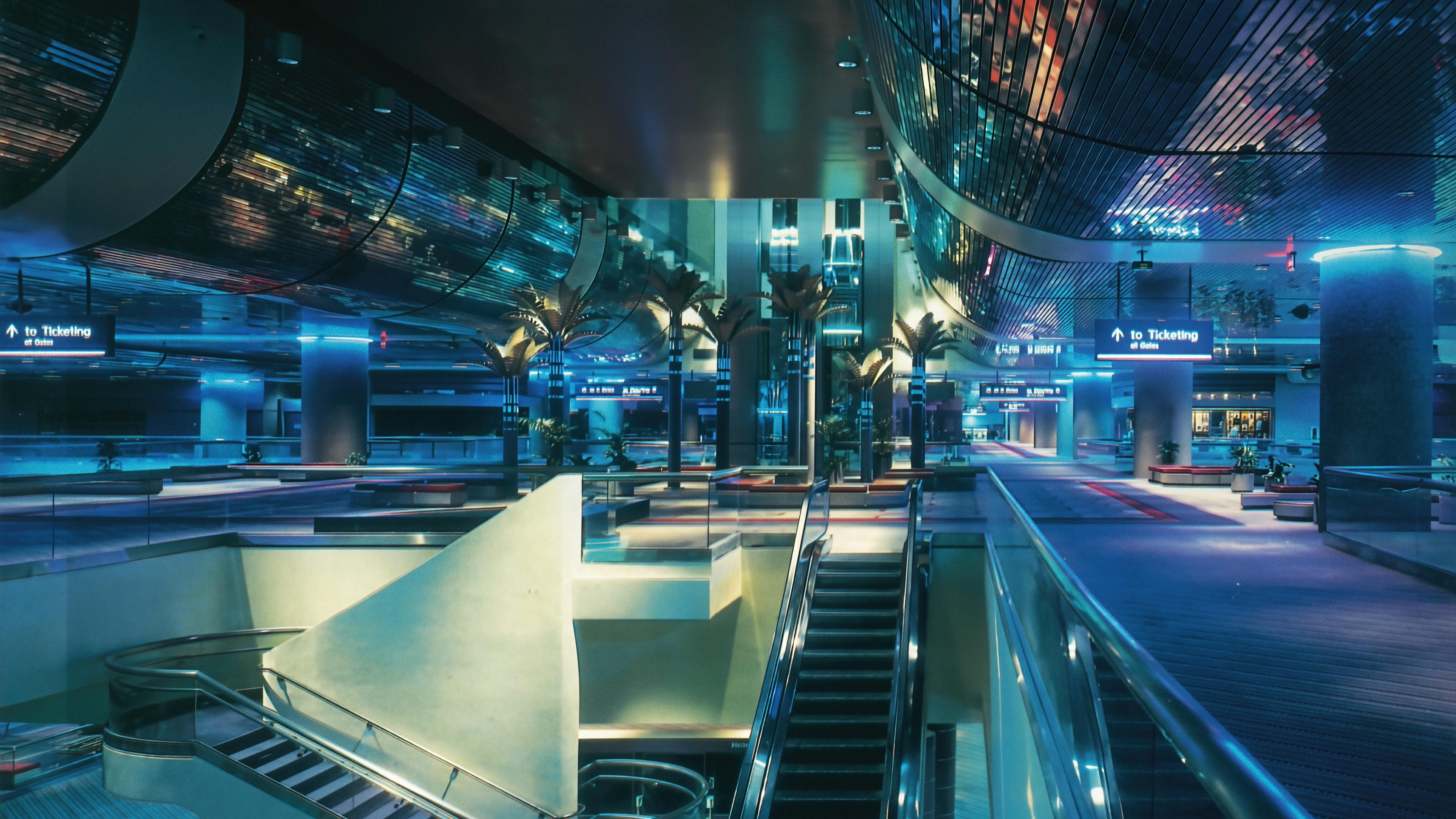 McCarran International Airport Central Terminal - Las Vegas, 1986