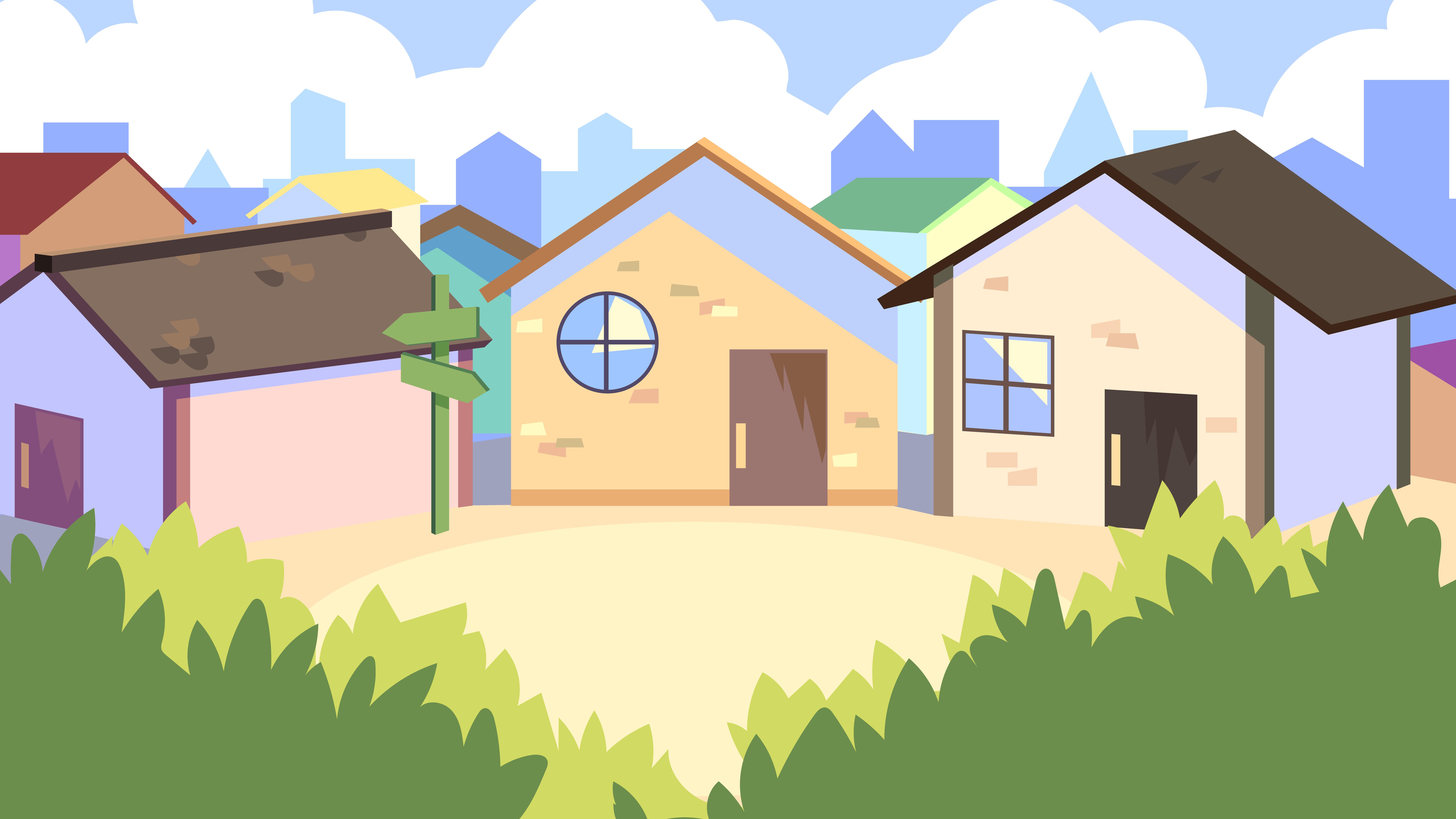 A Spruted neighbourhood