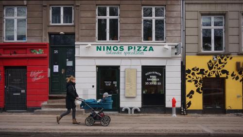 Guldbergsgade - a street in Copenhagen: Ninos Pizza
