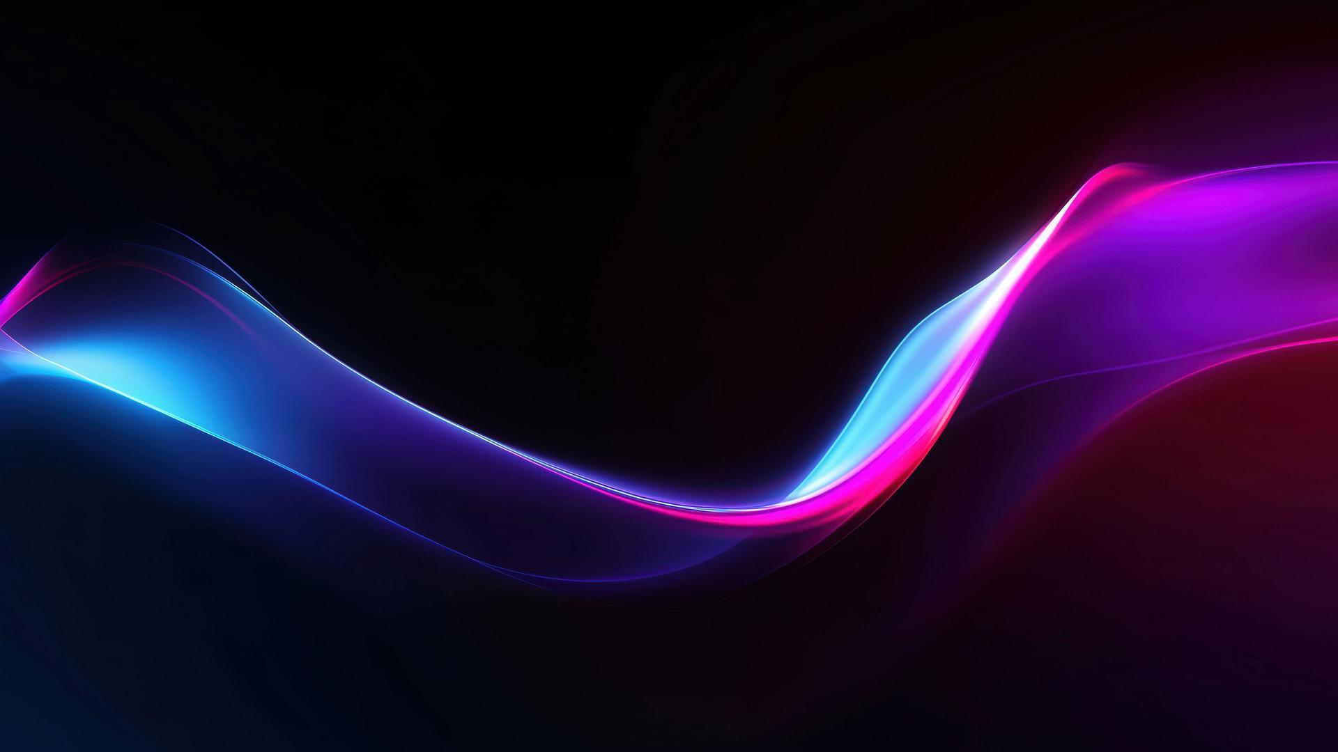 Colorful Abstract Wave Light