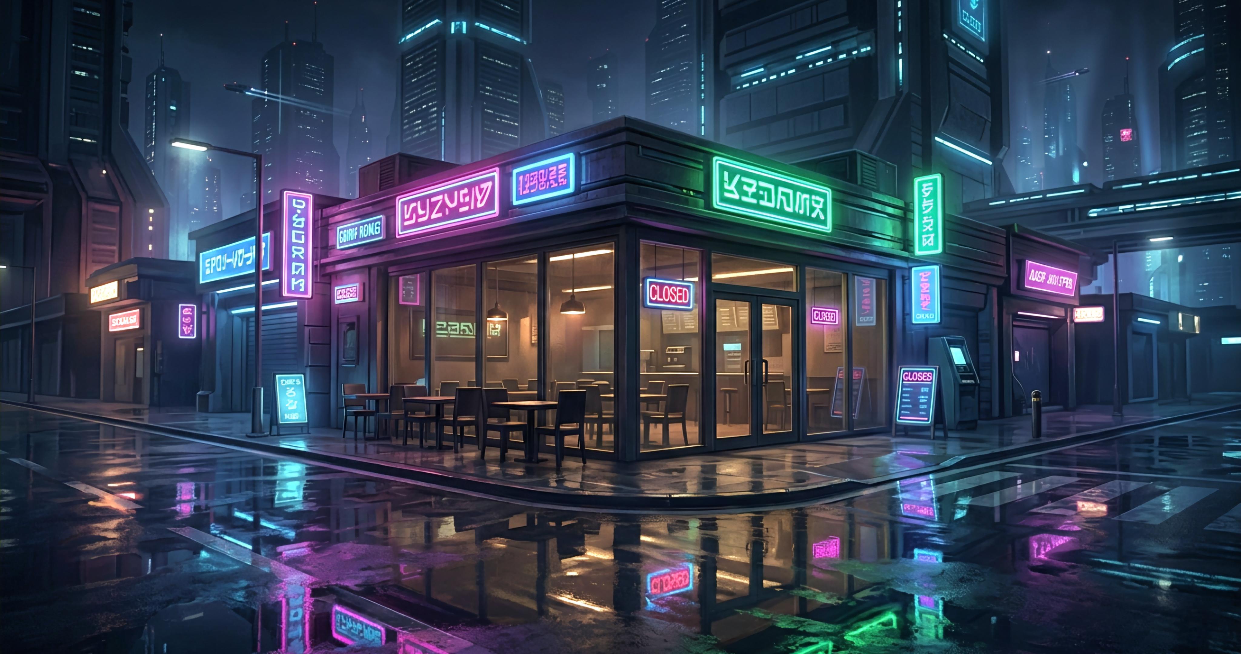 Neon Café AI