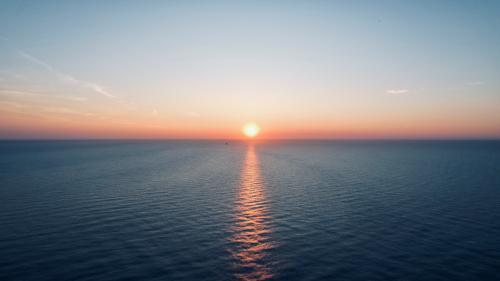 Lake Michigan Sunrise August 2023