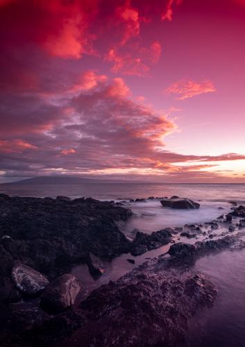 A West Maui sunset.