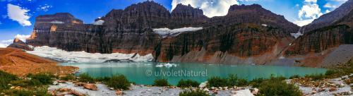 Grinnell Glacier, Glacier National Park, USA  5098 x 1388