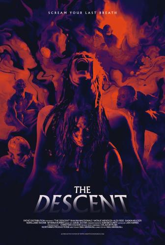 The Descent  [1748×2598] by Creepy Duck Design