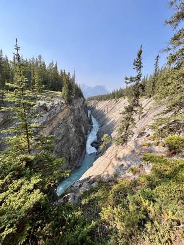 Siffleur River gorge. Clearwater County, Alberta, Canada. Ultra wide 13mm f2.4