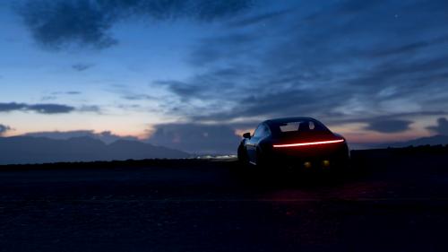 Porsche 911 Carrera S sunrise
