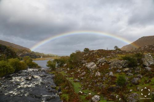 Rainbow over Gap of Dunloe, Ireland