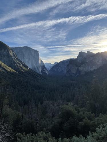 Yosemite National Park at sunrise