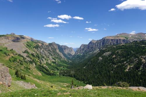 View from Death Canyon Shelf, Grand Teton National Park