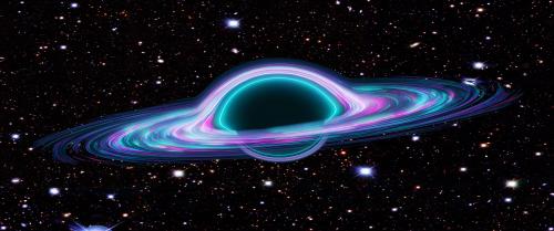 Neon Black Hole