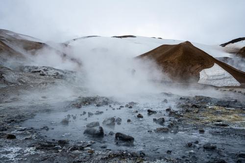 Geothermal Activity in Iceland