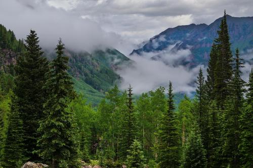 Monsoon season, Rocky Mountains USA