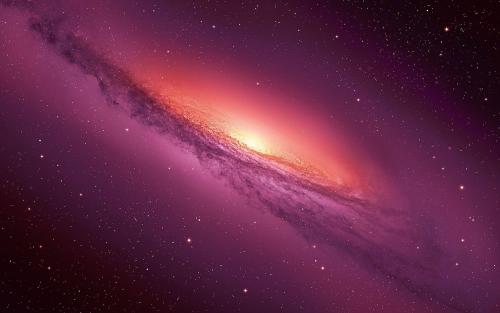 Crimson-violet galaxy [2880×1800]