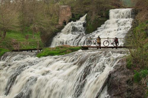 Chervonogorodsky Falls, Ukraine