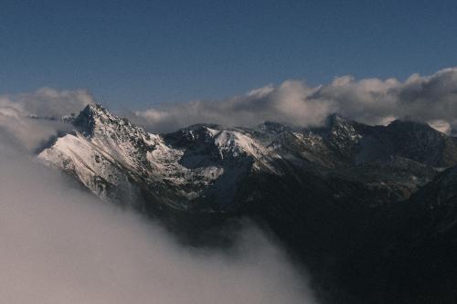 Looking towards Świnica - Czerwone Wierchy Tatra Mountains, Poland -