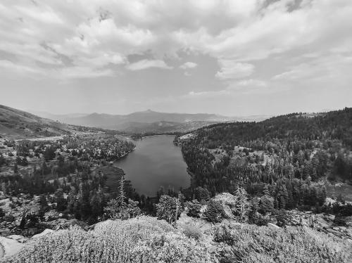 Lake In The California Mountains