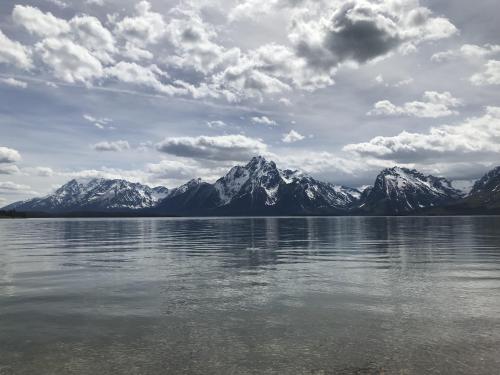 Grand Tetons, from Jackson Lake