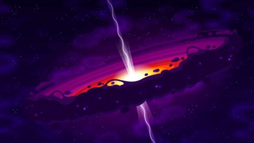 Black Hole. By kurzgesagt.