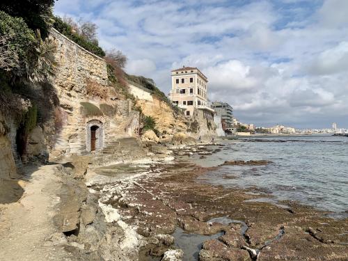 Low tide. Anzio, Italy