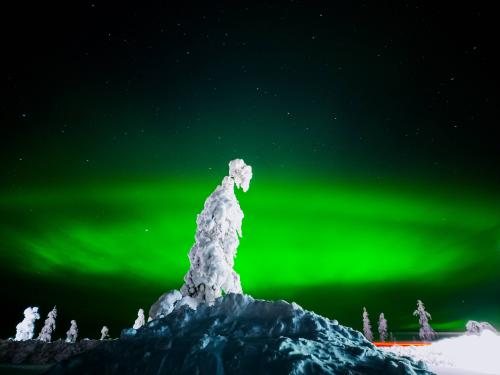 Aurora Borealis in Saariselkä