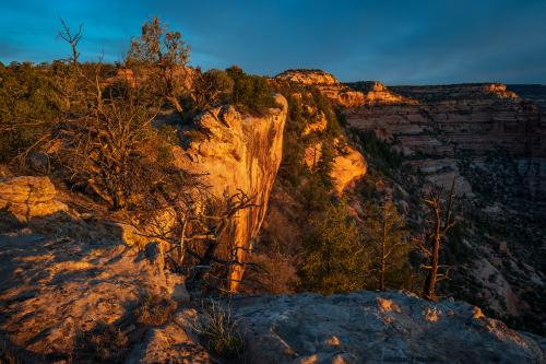 A canyon rim in Utah